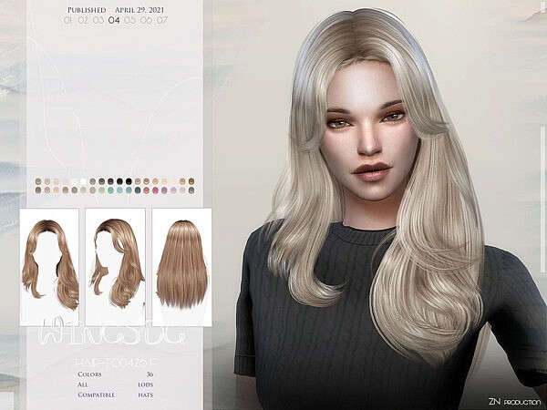 TO0426 Hair by wingssims from TSR