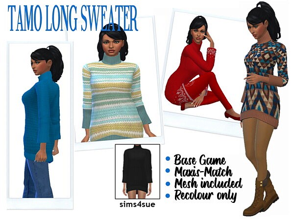 Tamo Sweater sims 4 cc