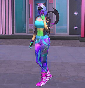 The Cyber Kat sims 4 cc