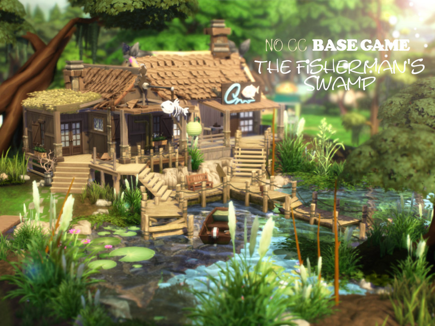 The Fisherman's swamp by VirtualFairytales from TSR • Sims 4 Downloads