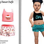 Tiny Dancer Outfit sims 4 cc