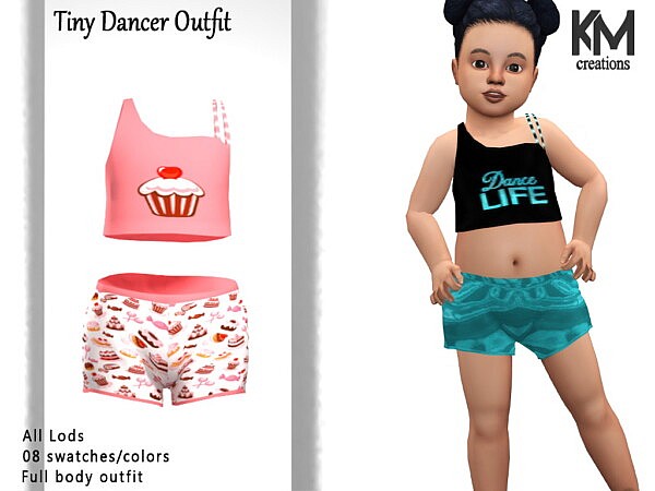 Tiny Dancer Outfit sims 4 cc