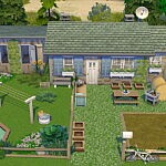 Tiny Little Farm House sims 4 cc
