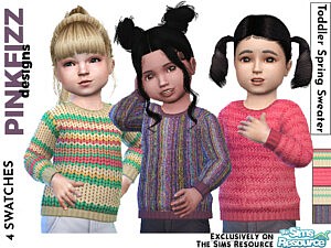 Toddler Spring Sweater sims 4 cc