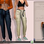 Trenja Cargo Pants sims 4 cc1