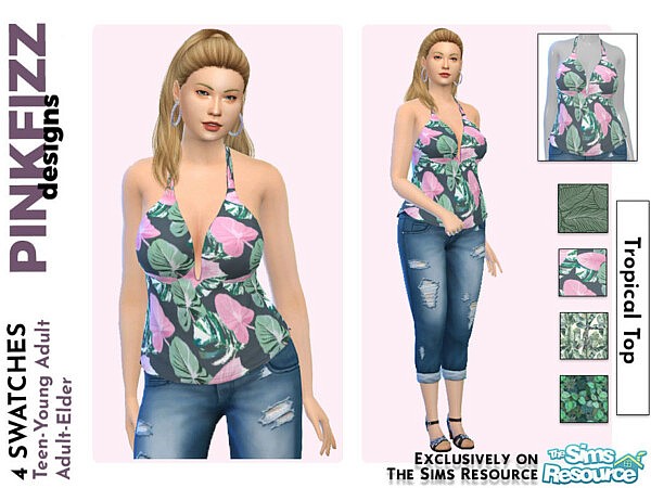 Tropical Top by Pinkfizzzzz from TSR