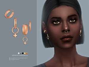 Venus earrings sims 4 cc