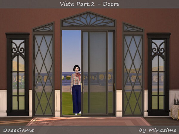 Vista Set Part 2 Doors sims 4 cc
