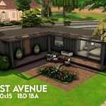 West Avenue House sims 4 cc