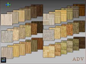 Wooden floors sims 4 cc