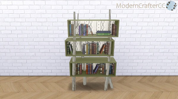Woodlands Bookshelve from Modern Crafter