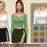 Ylenia top sims 4 cc