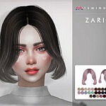 Zaria Hair 147 sims 4 cc