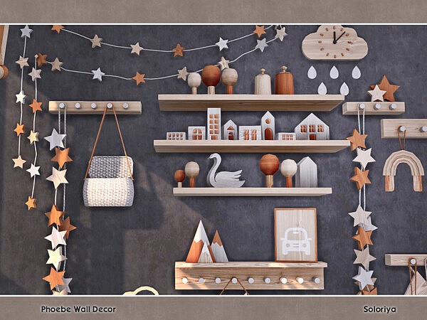 Phoebe Wall Decor by soloriya from TSR