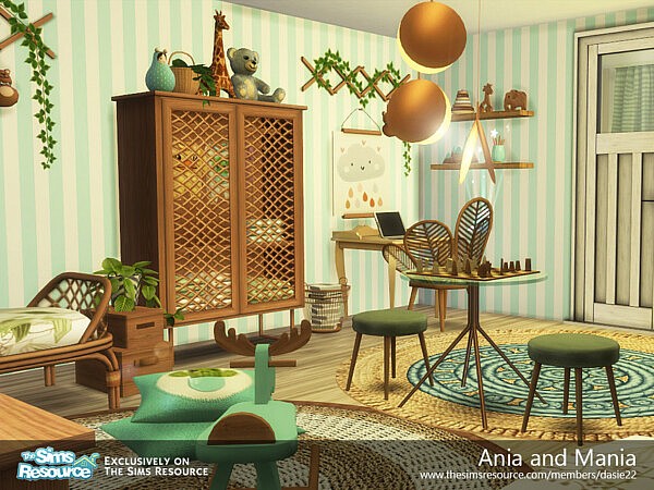 Ania and Mania Bedroom by dasie2 from TSR