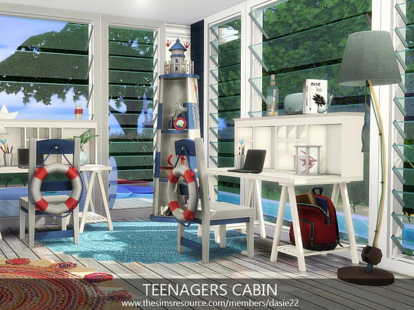 Teenagers Cabin by dasie2 from TSR