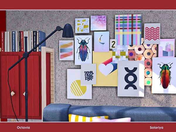 Octavia Livingroom Set by soloriya from TSR