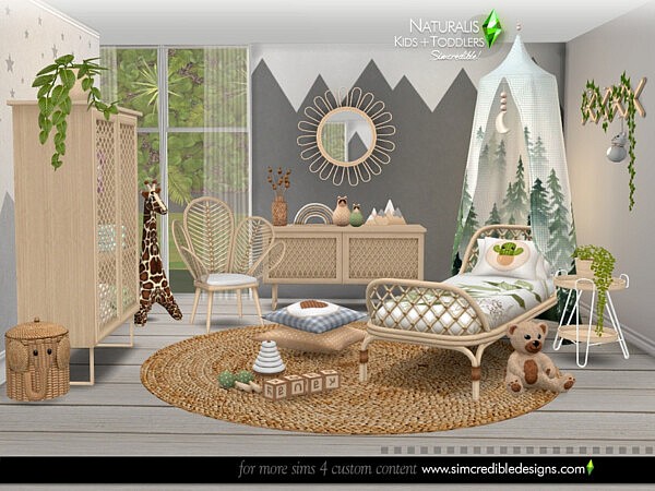 Naturalis Kids room by SIMcredible! from TSR