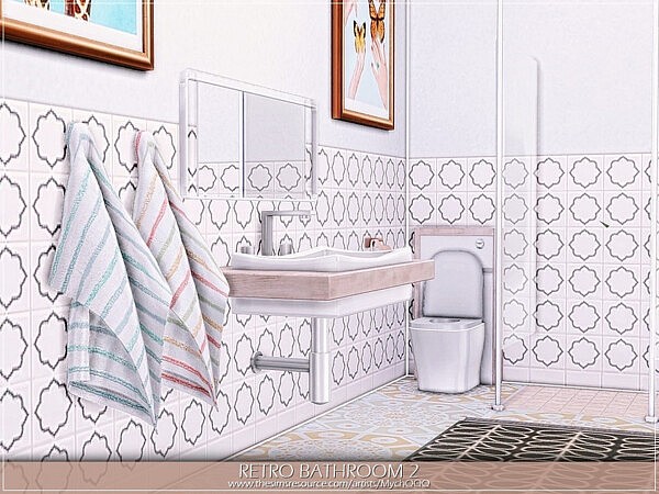 Retro Bathroom 2 by MychQQQ from TSR