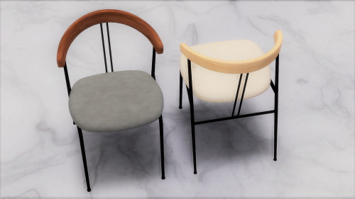 Violin Dining Chair from Leo 4 Sims