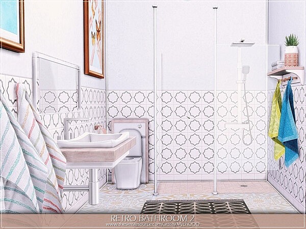 Retro Bathroom 2 by MychQQQ from TSR
