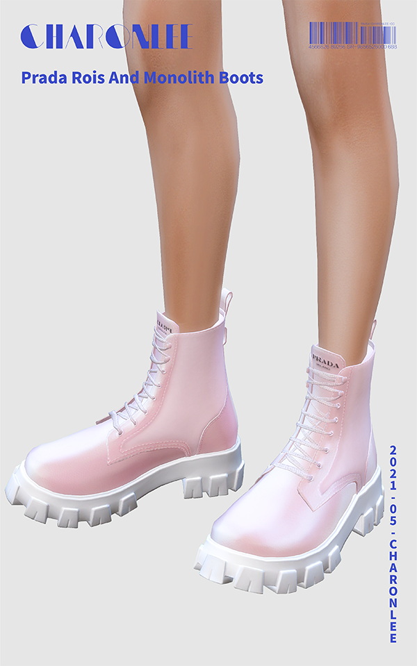 Rois And Monolith Boots from Charonlee • Sims 4 Downloads