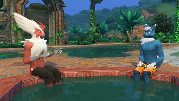Play as a Blaziken and or Meowstic from Pokemon by Leljas from Mod The Sims