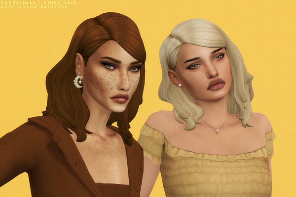 Cindy Hair from Candy Sims 4