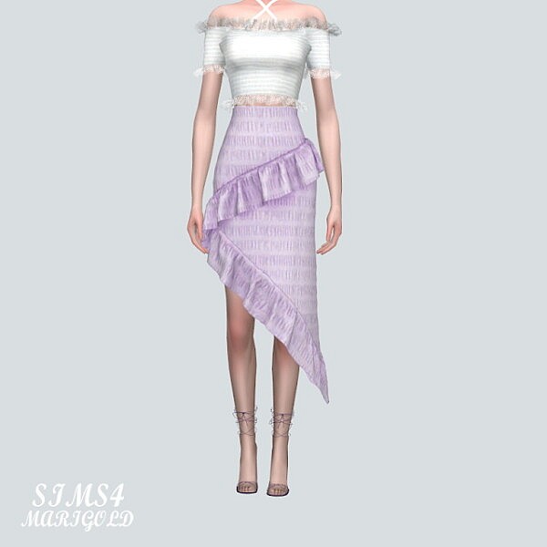 SF Midi Skirt from SIMS4 Marigold