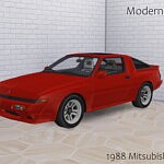 1988 Mitsubishi Starion ESI R sims 4 cc