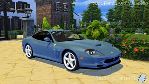 2002 Ferrari 550 Maranello sims 4 cc