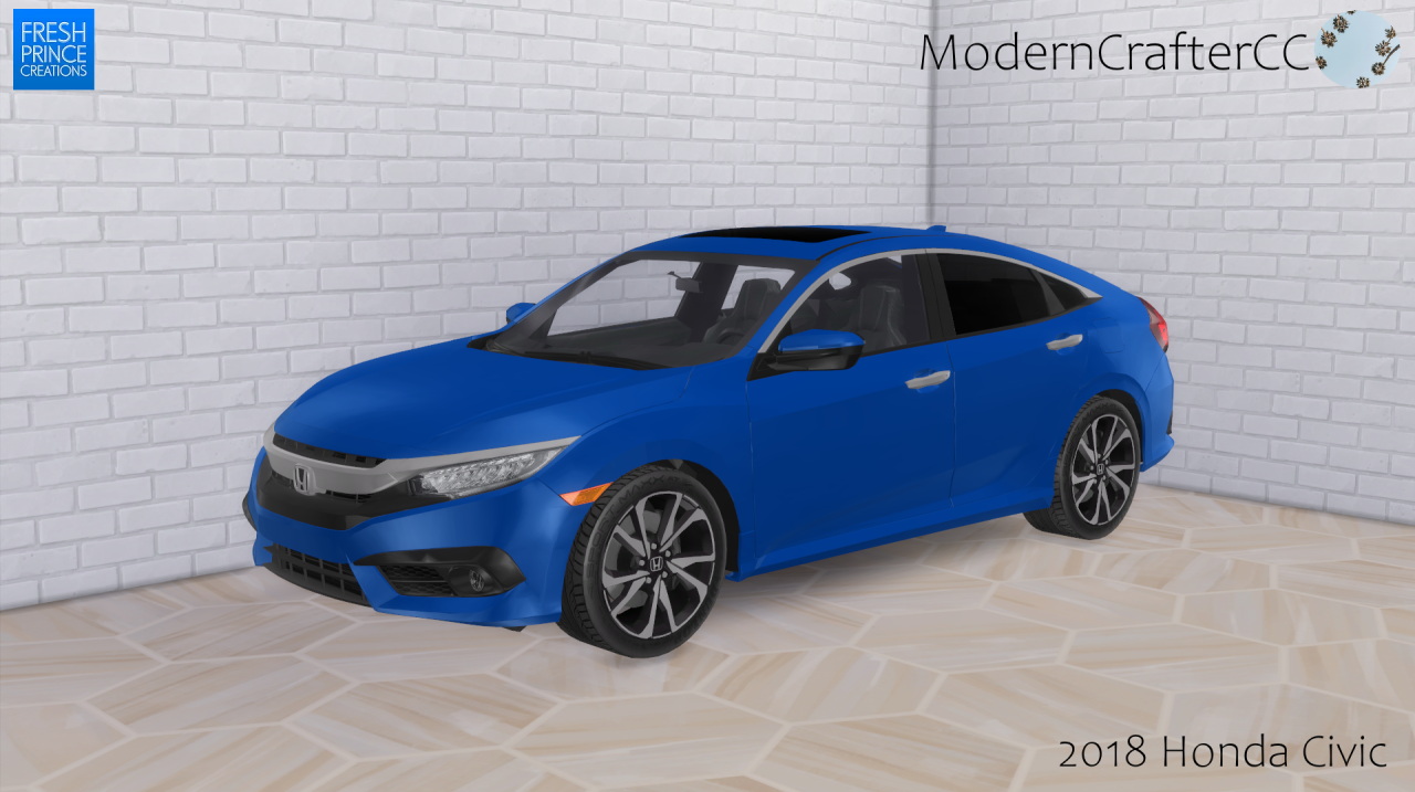 Sims 4 CC Honda Civic