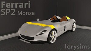 2019 Ferrari Monza SP2 sims 4 cc