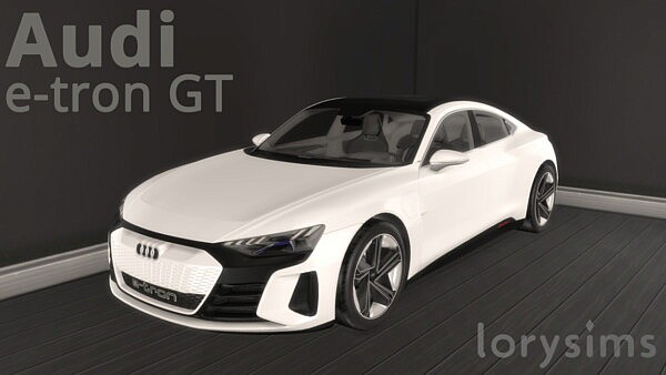 2021 Audi e tron GT sims 4 cc