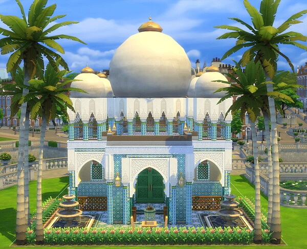 Taj Agra Moroccan Mughal Style Home by DominoPunkyHeart from Mod The Sims