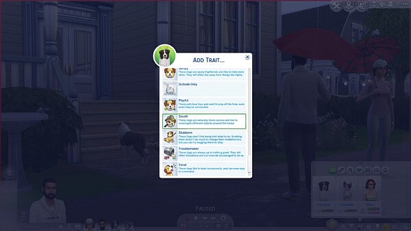 More CAS Traits for Sims Mod by chingyu1023 from Mod The Sims
