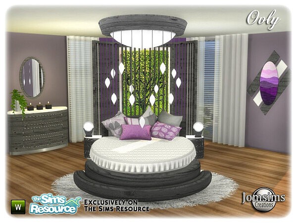 Ovly bedroom by jomsims from TSR