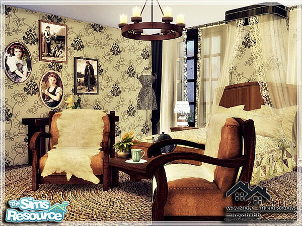 Wanda Bedroom by marychabb from TSR