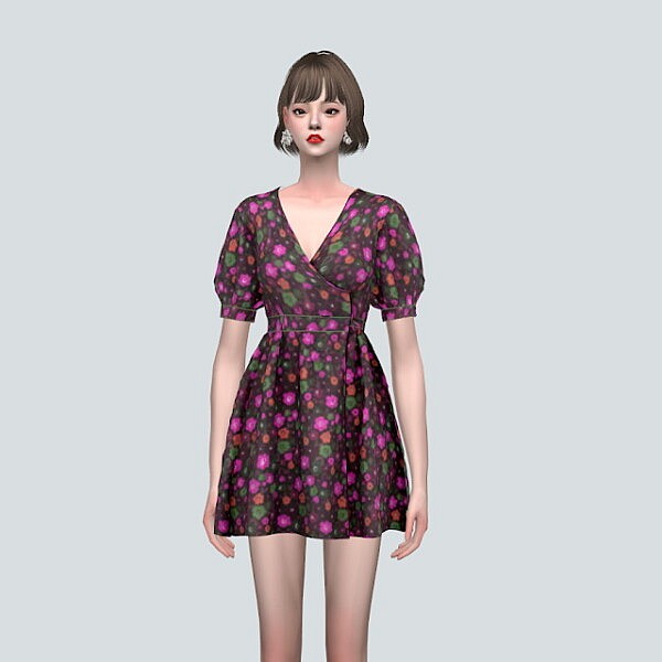 LW 1 Mini Dress V2 from SIMS4 Marigold