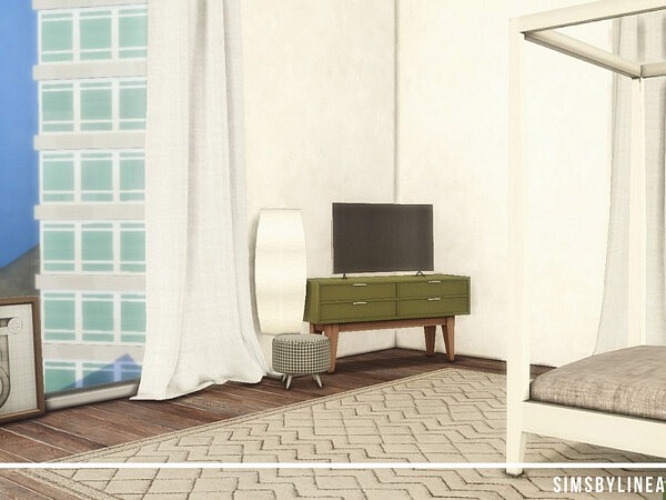Contemporary Master Bedroom by SIMSBYLINEA from TSR