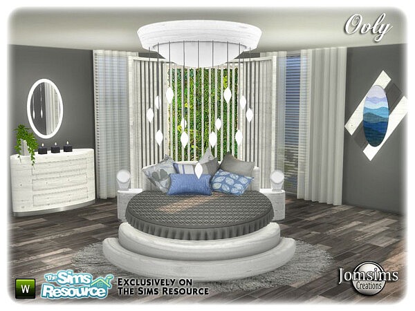 Ovly bedroom by jomsims from TSR