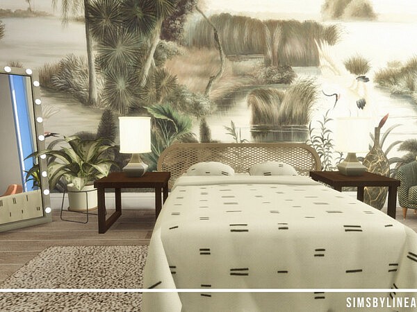 Contemporary Bedroom by SIMSBYLINEA from TSR
