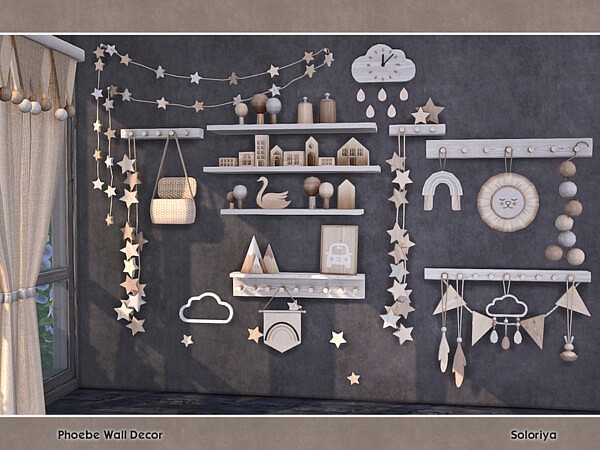 Phoebe Wall Decor by soloriya from TSR