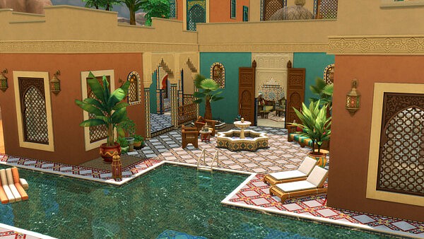 Dream Riad House by Bouckie from Luniversims