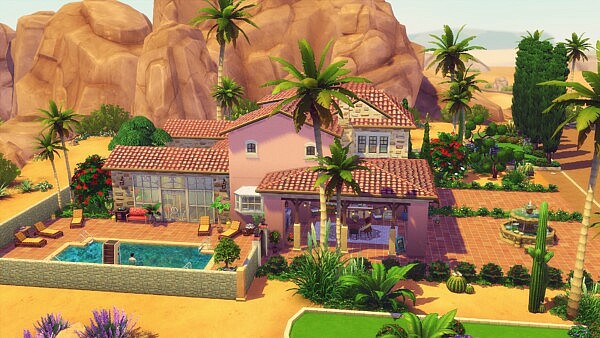 Hacienda Villa from Studio Sims Creation