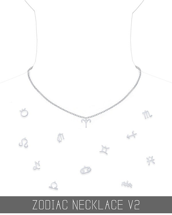 Zodiac Necklace from Simpliciaty