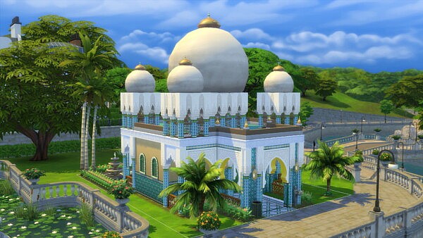 Taj Agra Moroccan Mughal Style Home by DominoPunkyHeart from Mod The Sims