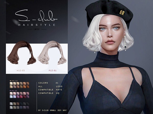 LW Hair 202102 by S Club from TSR