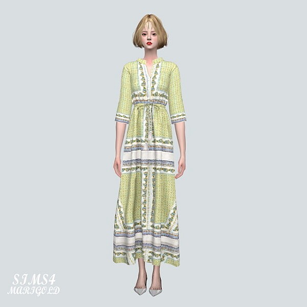 TB Long Dress from SIMS4 Marigold