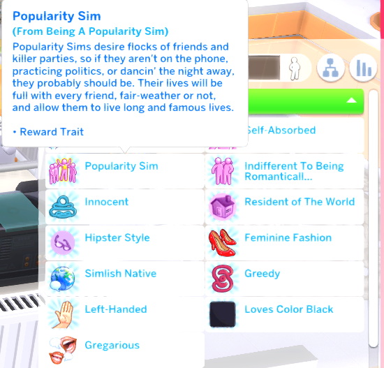The Personality Mod by missyhissy from Mod The Sims